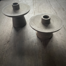 Houten kandelaar 'Bisa' Be Uniq L ( 12 cm.)