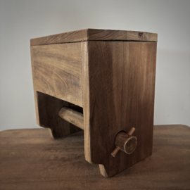 Wc-rol houder (Br20 cm.)