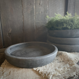 Aardewerken schaal  ( Dia 21,5 cm.)