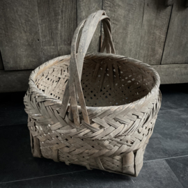 Authentieke Chinese pluk mand x (H 47 cm)