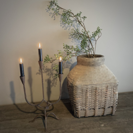 Authentieke Chinese leemmand k (42 cm hoog)