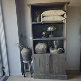 Open vakkenkast 'Driftwood' (200 cm hoog)