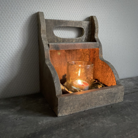 Houten bakje Luksa (L 25 cm)