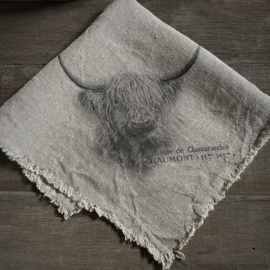 Shabby linnen  'Hooglander' (45x45 cm)