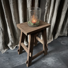 Houten kruk 'Nieuw'(H 45 cm)