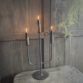 Kandelaar 3-arms Luksa 'Lali' ( 45 cm.)