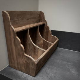 3-vaks Gruttersbak 'Nieuw' (Br 50 cm.)