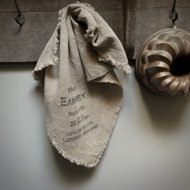 Shabby linnen  'Earl Grey' (45x45 cm)