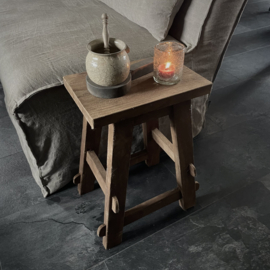 Houten kruk 'Nieuw'(H 45 cm)