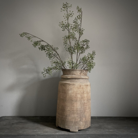 Authentieke houten Naga pot (H 49 cm)