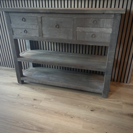 Sidetable 'Driftwood' 5 lades (120 cm breed)