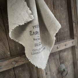 Shabby linnen  'Earl Grey' (45x45 cm)