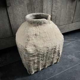 Authentieke Chinese vis leemmand f (42 cm hoog)