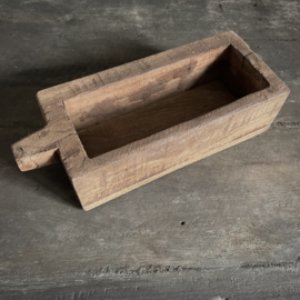 Houten bakje (L 25 cm)