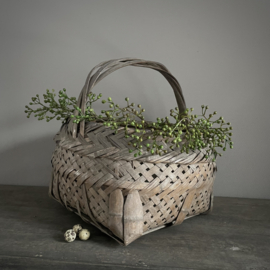 Authentieke Chinese pluk mand x (H 47 cm)