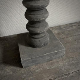 Massief houten kandelaar (50 cm.)