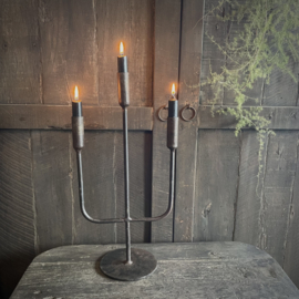 Kandelaar 3-arms Luksa 'Lali' ( 45 cm.)