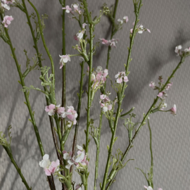 Bloesem 'kunst' tak roze (L 120 cm)