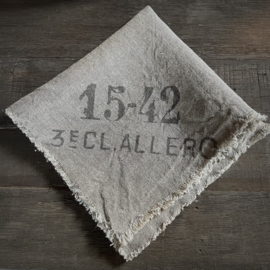 Shabby linnen  '1542' (45x45 cm)