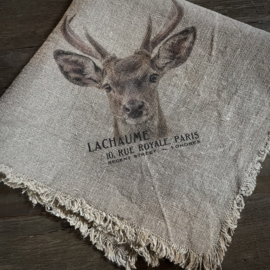 Shabby linnen  'Ree' (45x45 cm)