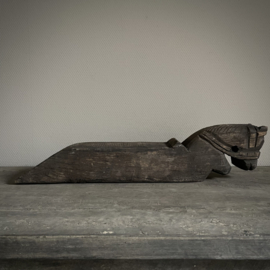 Authentiek houten paard Aura Peeperkorn (Nr17)