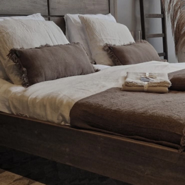 Linnen sierkussen Luksa (br 60 cm)