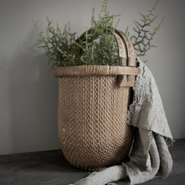 Authentieke Chinese plukmand XL  (H 65 cm)