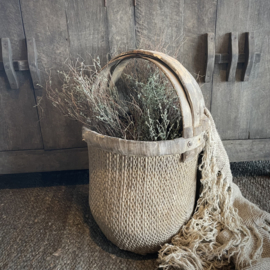 Authentieke Chinese plukmand XL  (H 63 cm)