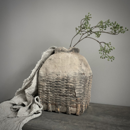 Authentieke Chinese vis leemmand f (42 cm hoog)