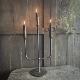 Kandelaar 3-arms Luksa 'Lali' ( 45 cm.)