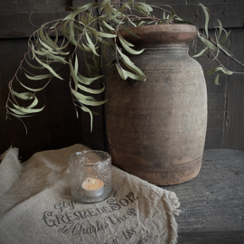 Oude Nepalese pot K (H 30,5 cm)