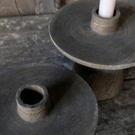 Houten kandelaar 'Bisa' Be Uniq L ( 12 cm.)