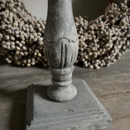Houten kandelaar 'Hoffz' (23 cm hoog)