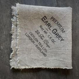 Shabby linnen  'Earl Grey' (45x45 cm)