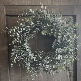 Kunst krans eucalyptus  (Ø 38 cm)