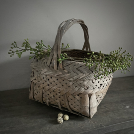 Authentieke Chinese pluk mand x (H 47 cm)