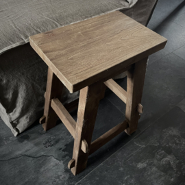 Houten kruk 'Nieuw'(H 45 cm)