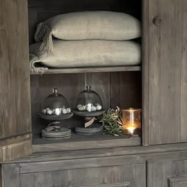 Plateau met glazen stolp 'bonbon' Aura Peeperkorn