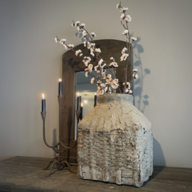 Authentieke Chinese leemmand n (40 cm hoog)