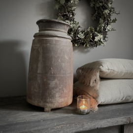 Authentieke houten Naga pot (H 49 cm)