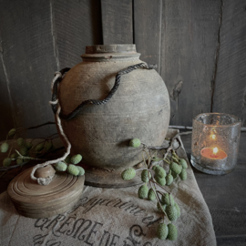 Oude Nepalese pot 136 (H 24 cm)