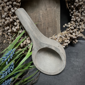 Houten lepel/ bowl M (L 20,5 cm)