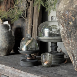 Plateau met glazen stolp 'bonbon' Aura Peeperkorn