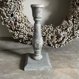 Houten kandelaar 'Hoffz' (23 cm hoog)