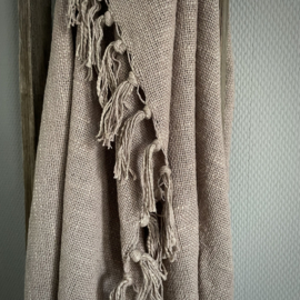 Plaid Taupe (160 x 130 cm.)