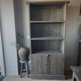 Open vakkenkast 'Driftwood' (200 cm hoog)