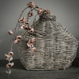 Zijden bloesemtak 'Cappuchino' (120 cm)