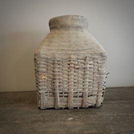 Authentieke Chinese leemmand k (42 cm hoog)