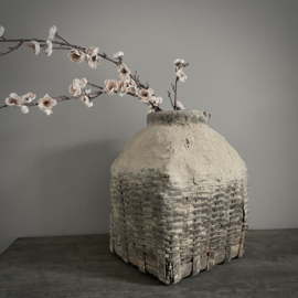 Authentieke Chinese vis leemmand f (42 cm hoog)