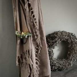 Plaid Taupe (160 x 130 cm.)